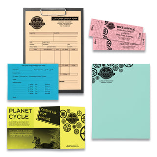 Astrobrights® Color Paper, 24 lb, 8.5 x 11, Cosmic Orange, 500/Ream (WAU91714)
