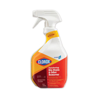 Clorox® Disinfecting Bio Stain and Odor Remover, Fragranced, 32 oz Spray Bottle, 9/Carton (CLO31903CT)