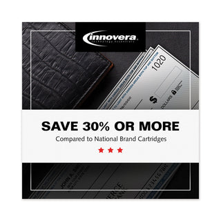 Innovera® Remanufactured Black High-Yield MICR Toner Cartridge, Replacement for HP 61XM (C8061XM), 10,000 Page-Yield (IVR83061TMICR)