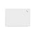 Universal® Frameless Magnetic Glass Marker Board, 48 x 36, White Surface (UNV43203)