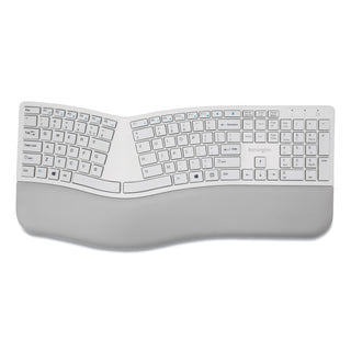 Kensington® Pro Fit Ergo Wireless Keyboard, 18.98 x 9.92 x 1.5, Gray (KMW75402)