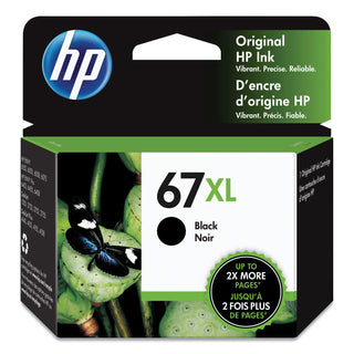 HP 67XL, (3YM57AN) Black Original Ink Cartridge (HEW3YM57AN)