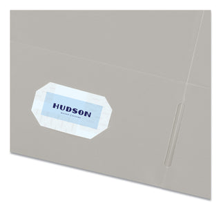 Avery® Two-Pocket Folder, 40-Sheet Capacity, Gray, 25/Box (AVE47990)
