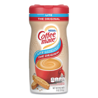 Coffee mate® Powdered Original Lite Creamer, 11 oz. Canister, 12/Carton (NES74185CT)