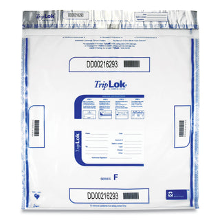 TripLOK™ Deposit Bag, 20 x 20, 3 mil Thick, Plastic, Clear, 250/Carton (CNK585064)