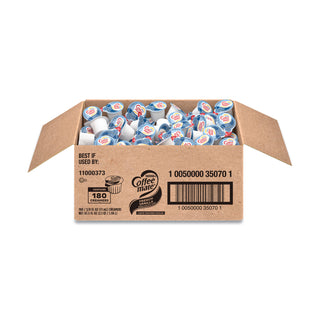 Coffee mate® Liquid Coffee Creamer, French Vanilla, 0.38 oz Mini Cups, 180/Carton (NES35070)