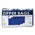 CONTROLTEK® Fabric Deposit Bag, 5.5 x 11, Vinyl, Blue, 3/Pack (CNK530495)