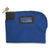 CONTROLTEK® Fabric Deposit Bag, Locking, 8.5 x 11 x 1, Canvas, Blue (CNK530312)