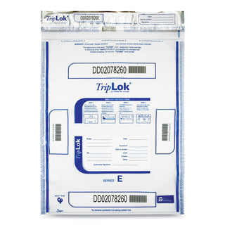 TripLOK™ Deposit Bag, 15 x 20, 2.5 mil Thick, Plastic, Clear, 250/Carton (CNK585048)
