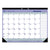 Blueline® Monthly Desk Pad Calendar, 21.25 x 16, White/Blue/Green Sheets, Black Binding, Black Corners, 12-Month (Jan to Dec): 2026 (REDC181731)