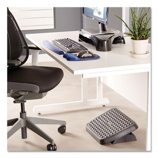 Fellowes® Standard Footrest, Adjustable, 17.63w x 13.13d x 3.75h, Graphite (FEL48121)