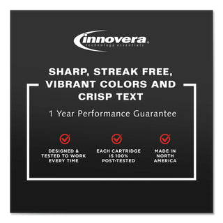 Innovera® Remanufactured Cyan High-Yield Ink, Replacement For Brother LC103C, 600 Page Yield (IVRLC103C)