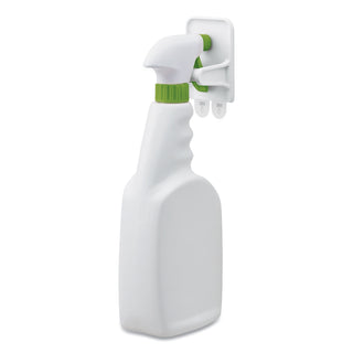 Command™ Spray Bottle Holder, 2.34 x 1.69 x 3.34, White, 2 Hangers/4 Strips/Pack (MMM170092ES)