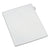 Avery® Preprinted Legal Exhibit Side Tab Index Dividers, Allstate Style, 10-Tab, 4, 11 x 8.5, White, 25/Pack (AVE82202)