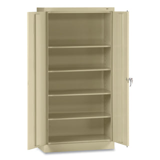 Tennsco 72" High Standard Cabinet (Assembled), 30 x 15 x 72, Putty (TNN7215CPY)