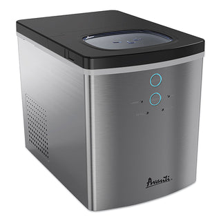 Avanti Portable/Countertop Ice Maker, 25 lb, Stainless Steel (AVAIM1213SIS)