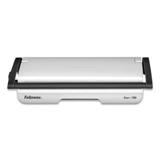 Fellowes® Star+ 150 Manual Comb Binding Machine, 150 Sheets, 17.69 x 9.81 x 3.13, White (FEL5006501)