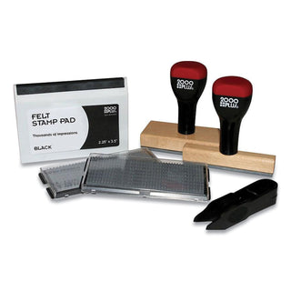 Cosco® Custom Stamp Kit, Black Ink (COS030968) (COS030968)