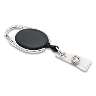 SICURIX® Black Clip Card Reels, Attachable to Belt Loop/Belt Strap (SRXBAU68754) (BAU68754)