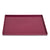 TRU RED™ Slim Stackable Plastic Tray, 1-Compartment, 6.85 x 9.88 x 0.47, Purple (TUD24380415)