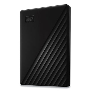 WD MY PASSPORT External Hard Drive, 2 TB, USB 3.2, Black (WDCBYVG0020BBK)