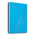 WD MY PASSPORT External Hard Drive, 2 TB, USB 3.2, Sky Blue (WDCBYVG0020BBL)
