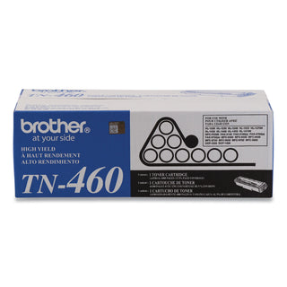 Brother TN460 High-Yield Toner, 6000 Page-Yield, Black (BRTTN460)