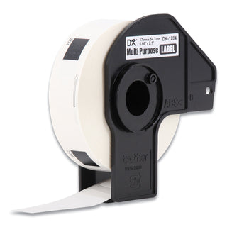 Brother Die-Cut Multipurpose Labels, 0.66 x 3.4, White, 400/Roll, 3 Rolls/Pack (BRTDK12043PK)
