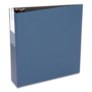 Avery® Economy Non-View Binder with Round Rings, 3 Rings, 3" Capacity, 11 x 8.5, Blue (AVE04600)
