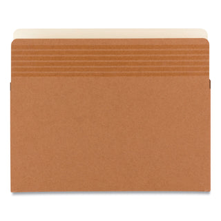 Smead™ Easy Grip Pockets, 3.5" Expansion, Letter Size, Redrope, 25/Box (SMD73208)