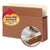 Smead™ Easy Grip Pockets, 3.5" Expansion, Legal Size, Redrope, 25/Box (SMD73210)