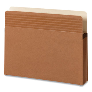 Smead™ Easy Grip Pockets, 3.5" Expansion, Letter Size, Redrope, 25/Box (SMD73208)