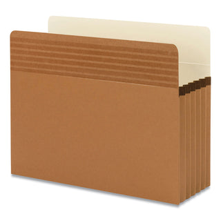 Smead™ Easy Grip Pockets, 5.25" Expansion, Letter Size, Redrope, 10/Box (SMD73209)
