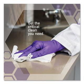 Kimtech™ WetTask System Prep Wipers for Bleach/Disinfectants/Sanitizers Hygienic Enclosed System Refills, w/Canister, 55/Rl,12 Roll/Ct (KCC77320)
