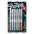 Sharpie® Metallic Fine Point Permanent Markers, Bullet Tip, Blue-Green-Red, 6/Pack (SAN2029678)