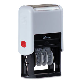 Offistamp® Self-Inking Date Stamp, 5 Years, 1" x 0.38", Black Ink (MKG034506)