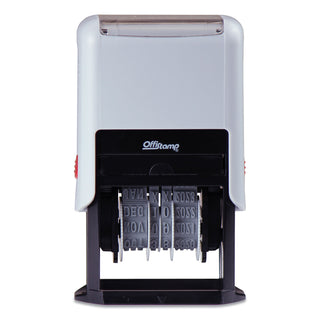 Offistamp® Self-Inking Date Stamp, 5 Years, 1" x 0.38", Black Ink (MKG034506)