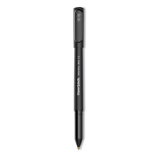 Papermate® Write Bros. Ballpoint Pen, Bold 1.2 mm, Black Ink/Barrel, Dozen (PAP2124520)