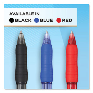 Papermate® Profile Retractable Gel Pen, Medium 0.7 mm, Blue Ink, Translucent Blue Barrel, 36/Pack (PAP2095449)