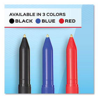Papermate® Write Bros. Stick Ballpoint Pen, Medium 1 mm, Black Ink/Barrel, 120/Pack (PAP2096479)