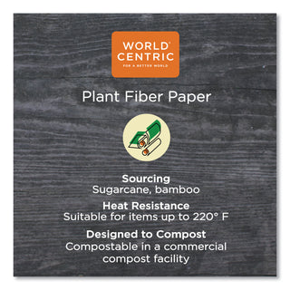 World Centric® NoTree Paper Hot Cups, 12 oz, Natural, 1,000/Carton (WORCUSU12)