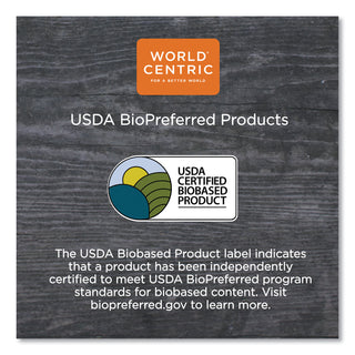 World Centric® Paper Bowls, 4.4" dia x 4.4", 24 oz, White, 500/Carton (WORBOPA24)