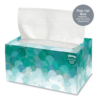 Kleenex® Ultra Soft Hand Towels, POP-UP Box, 1-Ply, 9 x 10, White, 70/Box (KIM11268)