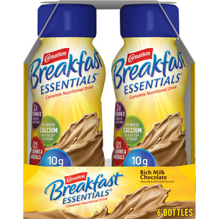 Carnation Breakfast Essentials® Oral Supplement Rich Milk Chocolate Flavor Liquid 8 oz. Bottle (983738_EA)