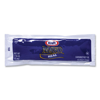 Kraft® Mayo Real Mayonnaise, 0.44 oz Packet, 200/Box (GRR22001118)