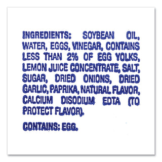 Kraft® Mayo Real Mayonnaise, 0.44 oz Packet, 200/Box (GRR22001118)