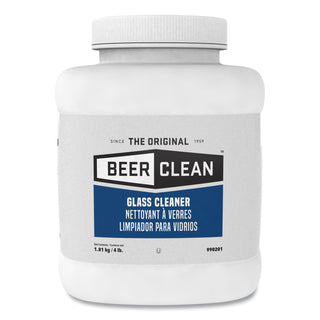 Diversey™ Beer Clean Glass Cleaner, Unscented, Powder, 4 lb. Container (90201JD)