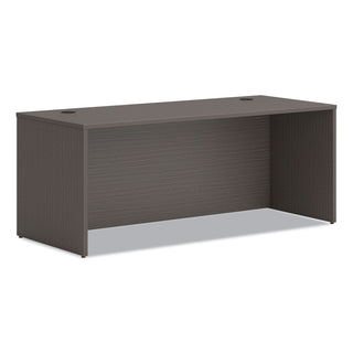 HON® Desk Shell, Rectangle, 72"x30"x29" , Slate Teak (HONLDS7230LS1)
