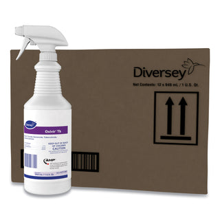 Diversey™ Oxivir TB One-Step Disinfectant Cleaner, 32oz Bottle, 12/Carton (DRK4277285)