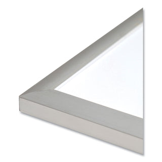 U Brands Magnetic Dry Erase Board with Aluminum Frame, 96 x 48, White Surface, Silver Frame (UBR2891U0001)